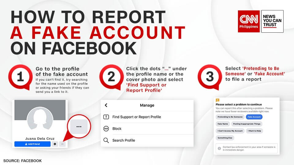 Report and Remove Facebook Fake Accounts Fast