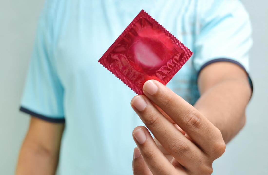 A condom from father to son